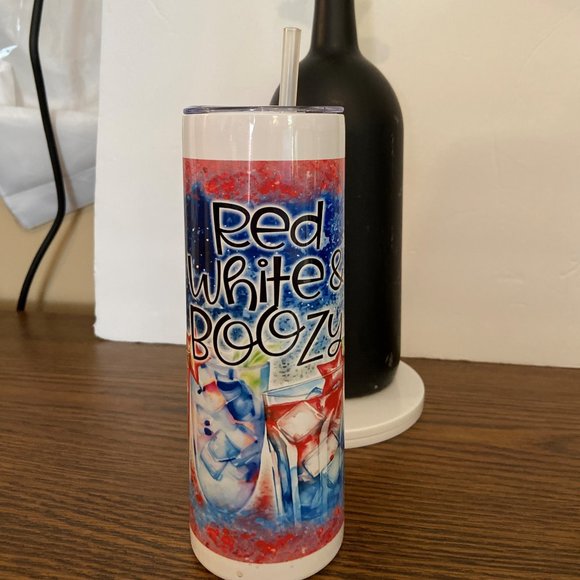 Custom made 20oz. Tumbler, bright and beautiful! - Picture 2 of 6